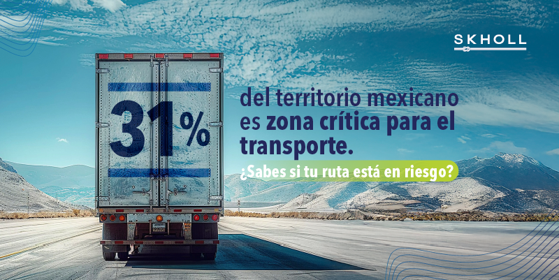 Robo al transporte de carga en México crece un 5.3% en 2025